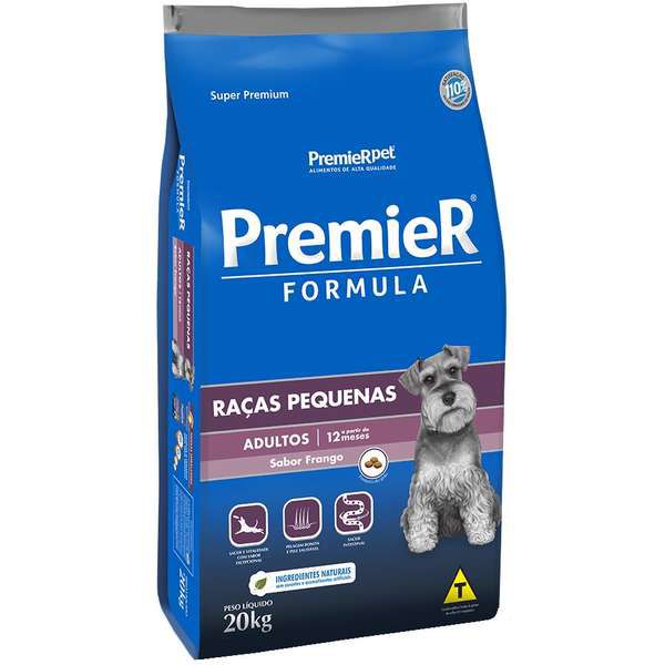 Ração para Cães Premier Formula Adulto Raças Pequenas 2,5kg