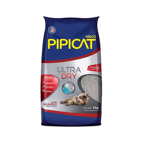 Pipicat Ultra Dry Granulado Sanitário 4kg