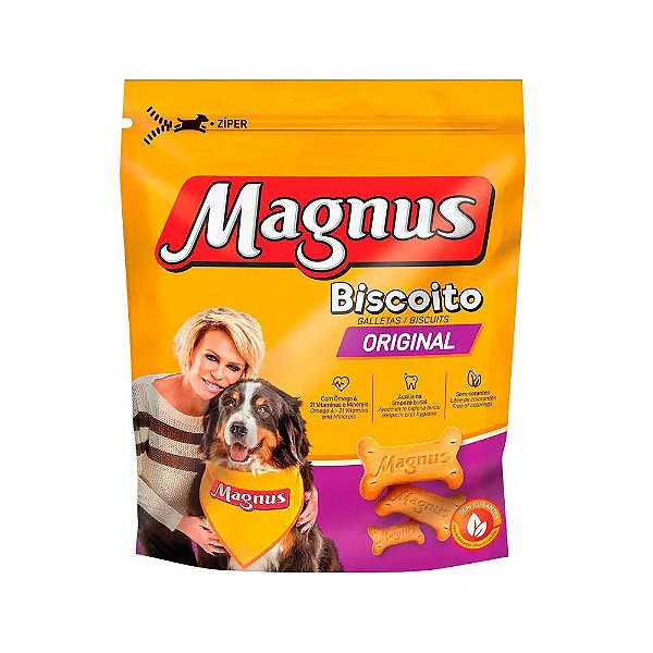 Magnus Biscoito para Cães Adultos sabor Original 1kg