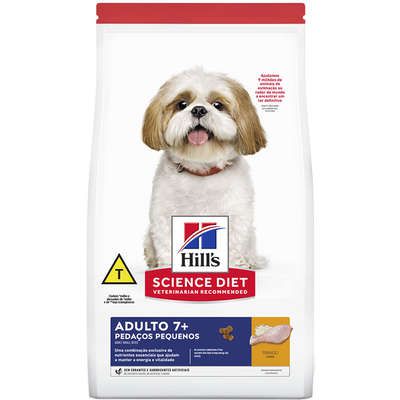 Ração para Cães Hills Adulto 7+ Pedaços Pequenos 2,4kg