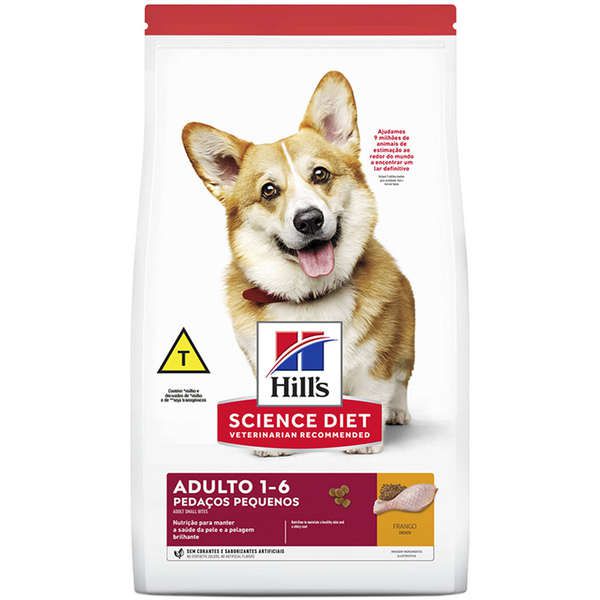 Ração para Cães Hills Adulto Pedaços Pequenos 2,4kg