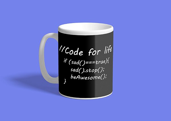 Caneca Programming Be Awesome 325ml