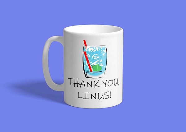 Caneca How I Met Your Mother - Thank You Linus 325ml