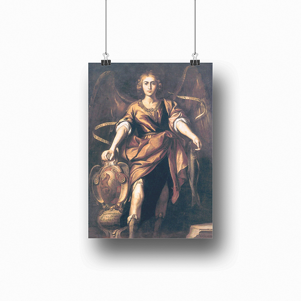 Estampa São Rafael Arcanjo