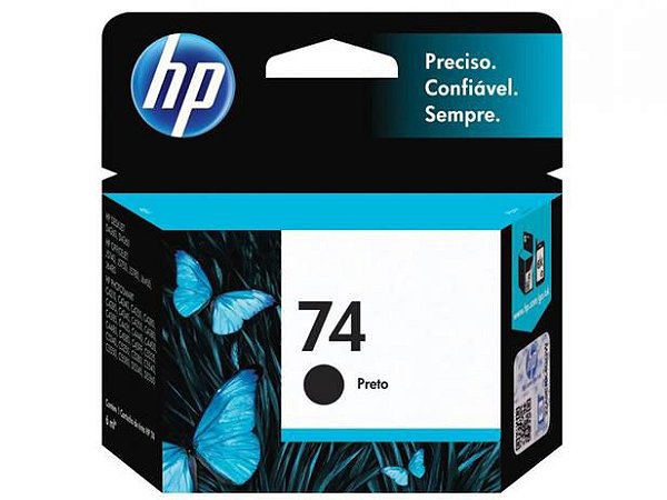 Cartucho HP 74 Preto Original CB335WB