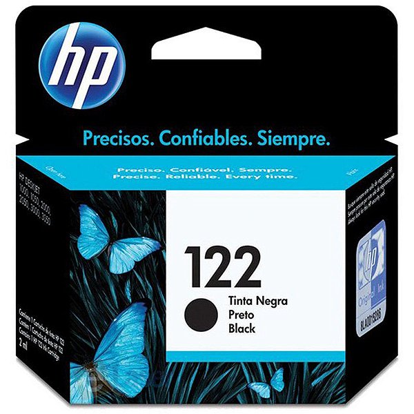 Cartucho de Tinta original HP 122 Preto CH561HB