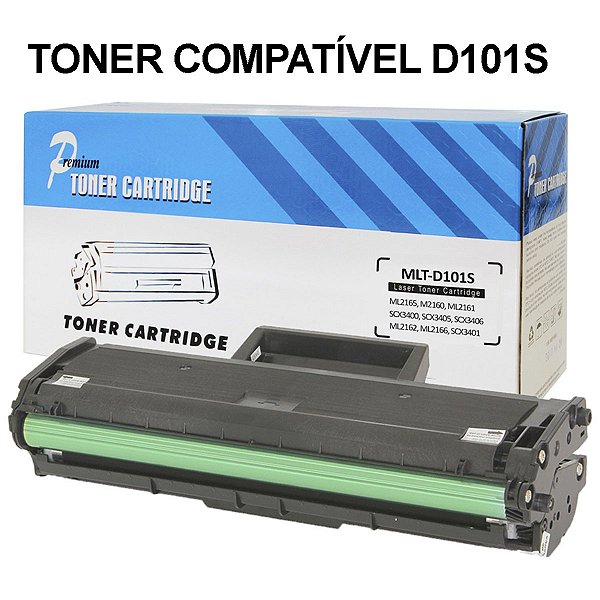 TONER COMPATÍVEL SAMSUNG D101 S | ML2160 ML2161 ML2165 SCX3400 SCX3401