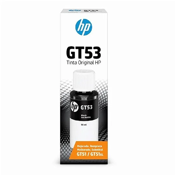 Refil de Tinta HP GT 53 (antigo GT 51) Preto - 90ml Original