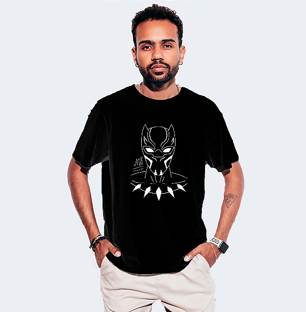 Camiseta Pantera Negra | Black Panther