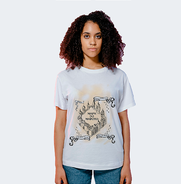 Camiseta Harry Potter | Mapa do Maroto