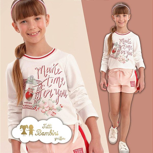 Conjunto Inverno 2022 Sweet Apple 058 Ml Petit Cherie