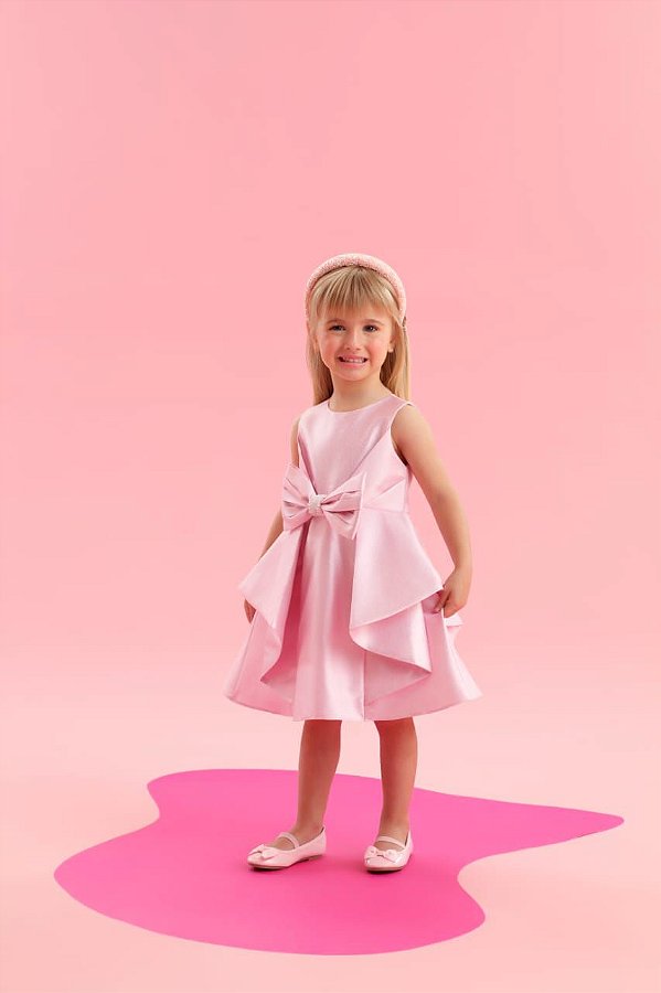 Vestido Verão Wonderful Pink Petit Cherie - 070
