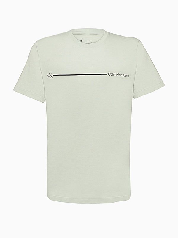 Camiseta Mc Boy Verde Claro Calvin Klein - C3150600