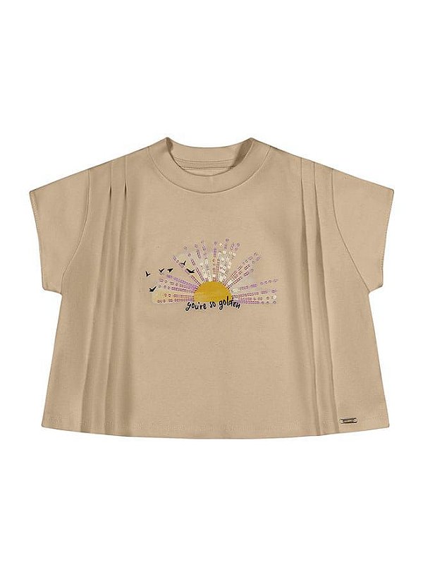 T-shirt Em Suedine Leve Charpey - 26472