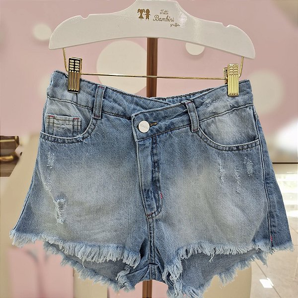 Short Verão Vintage Vanilla Cream - 23019