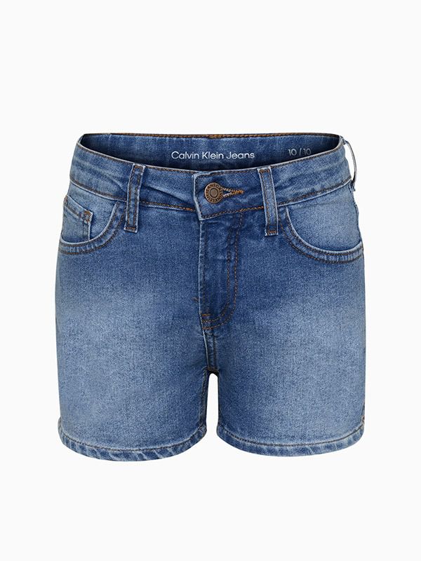 Shorts Jeans Azul Médio Calvin Klein - 4270585
