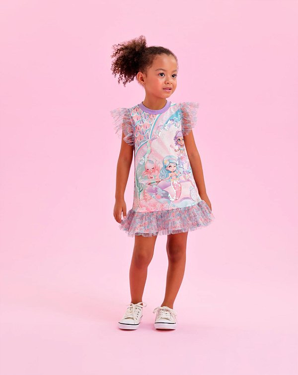 Vestido Verão The Mermaids Song Petit Cherie - 23006