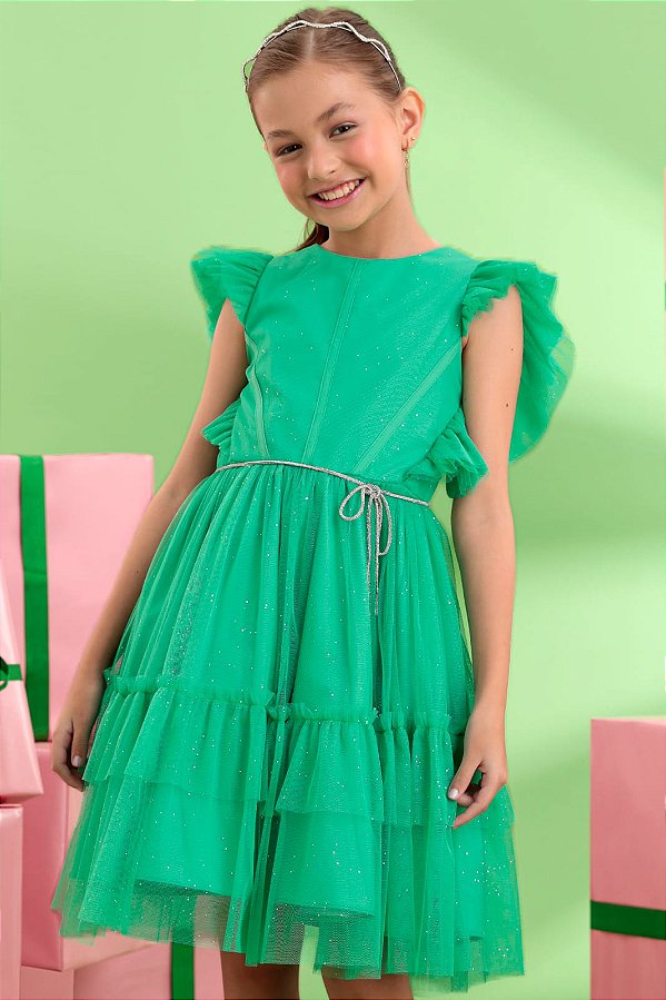 Vestido Verão Natal Petit Cherie - 23 554
