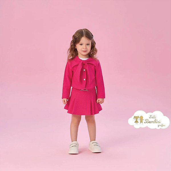 Conjunto Baby Pink Petit Cherie - 24278