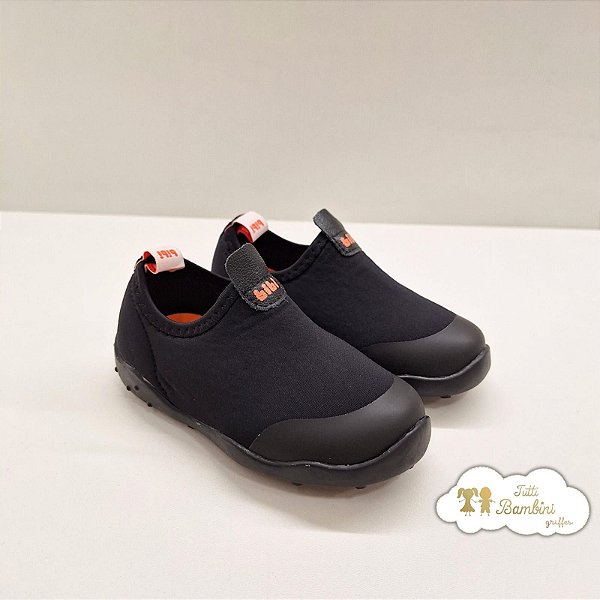 Tenis Fisioflex Originals Tecido Preto Bibi - 527747/1215088