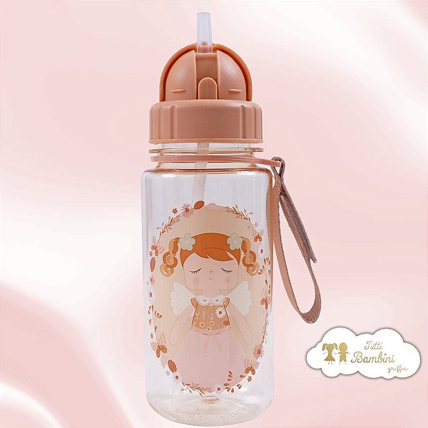 GARRAFA INFANTIL FLIP ANGELA FADA MALU METOO BY BUP BABY - EAN 7898070338610 _ METOO