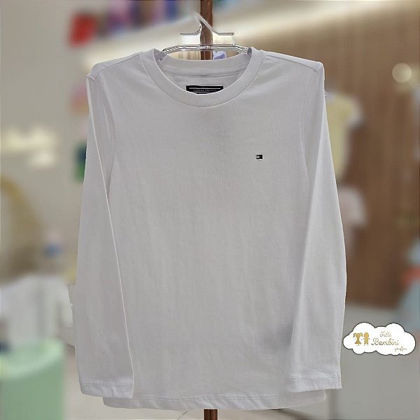 Camiseta Boys Basic Branco Tommy -  04141