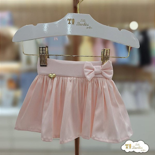 Saia Menina Yoloveyo Rosa - 24106