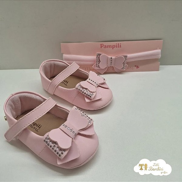 Sapato Pampili Nina Rosa Suspiro Sint 444119/379711000