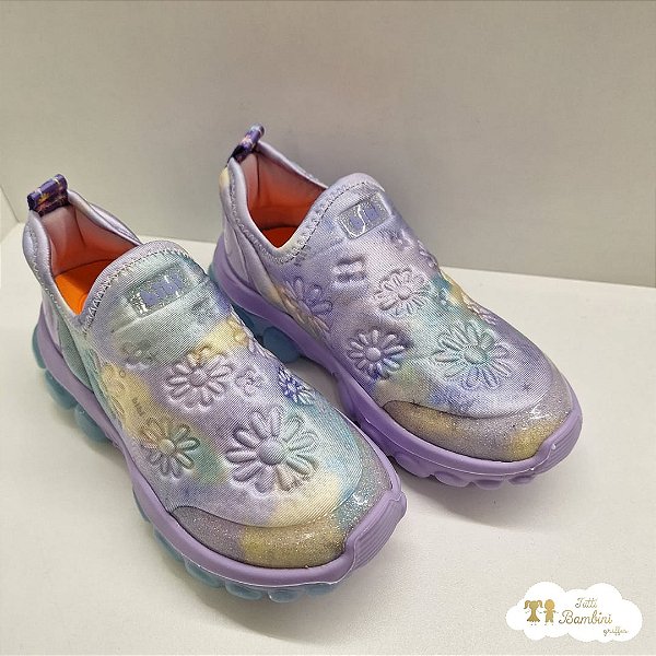 Tenis Roller Celebration Tecido Estampado/aqua Summer 531659/1217080