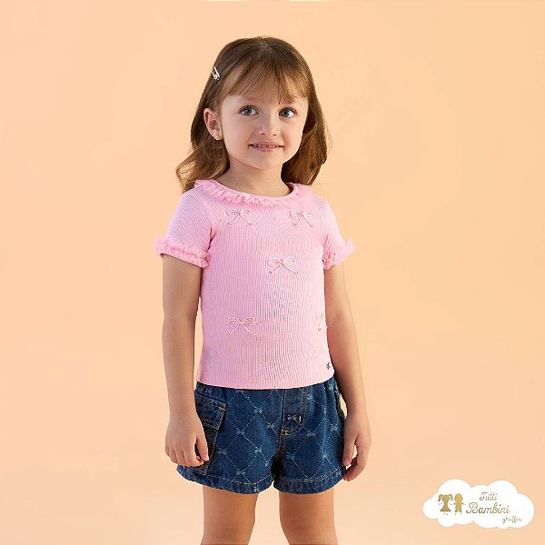 Blusa Verao Rosa Candy 132/2425132
