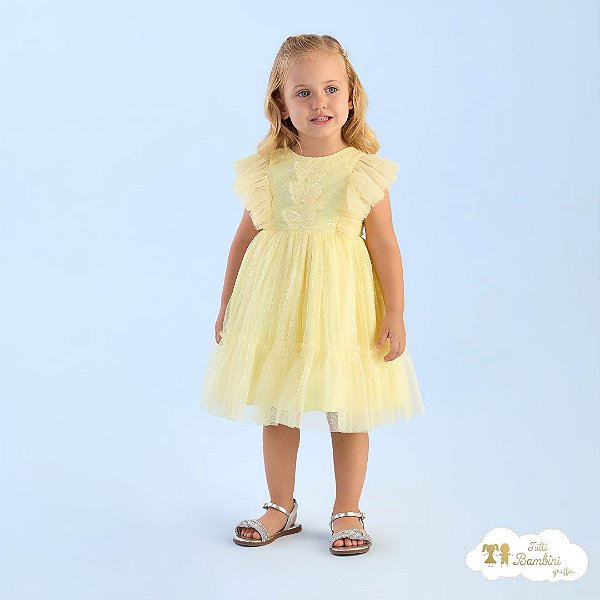 Vestido Verao Amarelo Paete Furta Cor 166/3125166