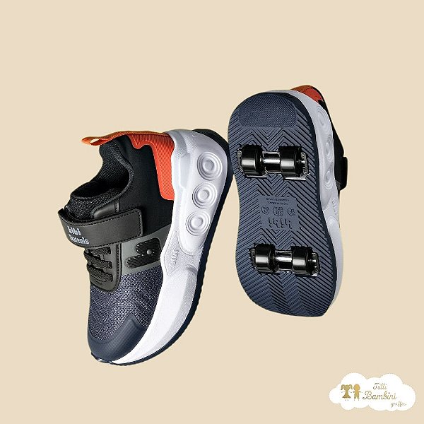 Skatenis Tecido Marinho/preto/fire - 1243005/533754