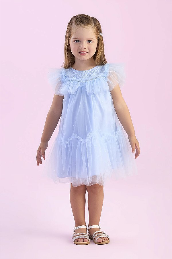 Vestido Candy Tulle Petit Cherie - 25210