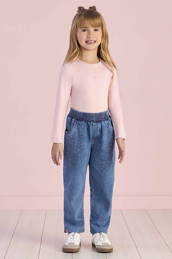 Blusa Panda Rosa Ml Mon Sucre - 2426248