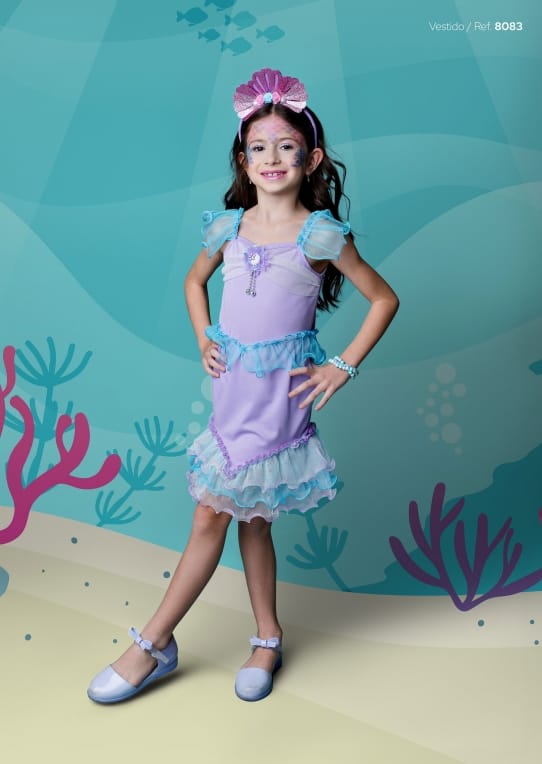 Lilas-vestido Princesa Sereia Douvelin-8083