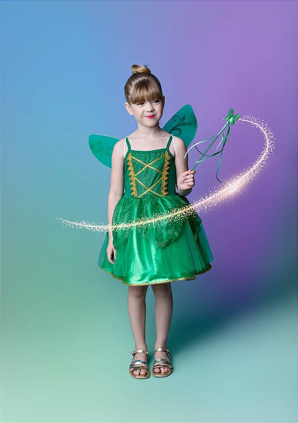 Verde-vestido Fada Verde Douvelin-8090