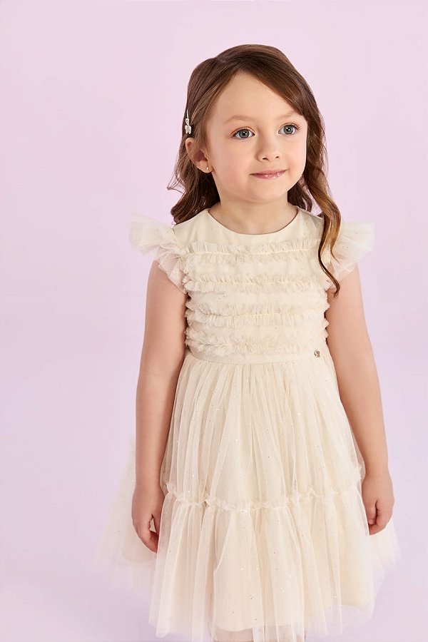 Vestido Inverno Dolce Giardino Petit Cherie-26096