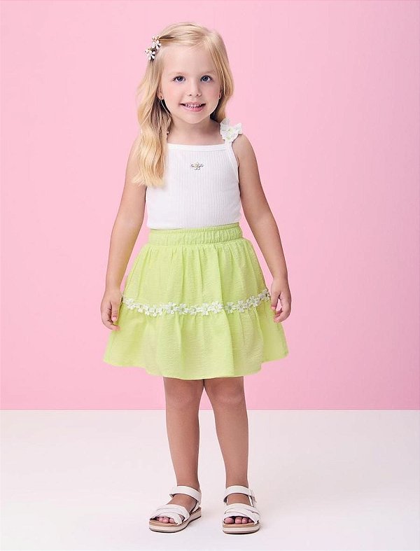 Conjunto Regata  Saia Off White Momi-j6874