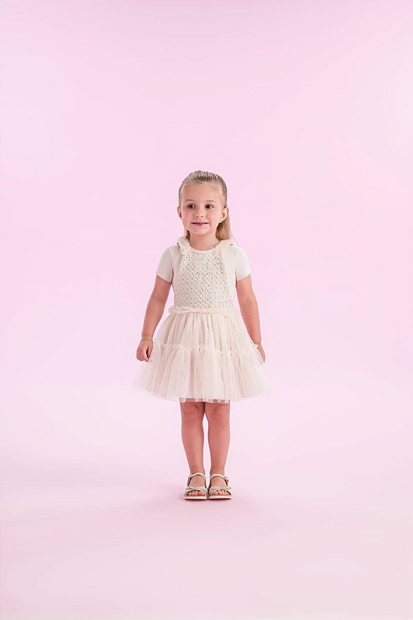 Salopete Verão  Petit Cherie-27010
