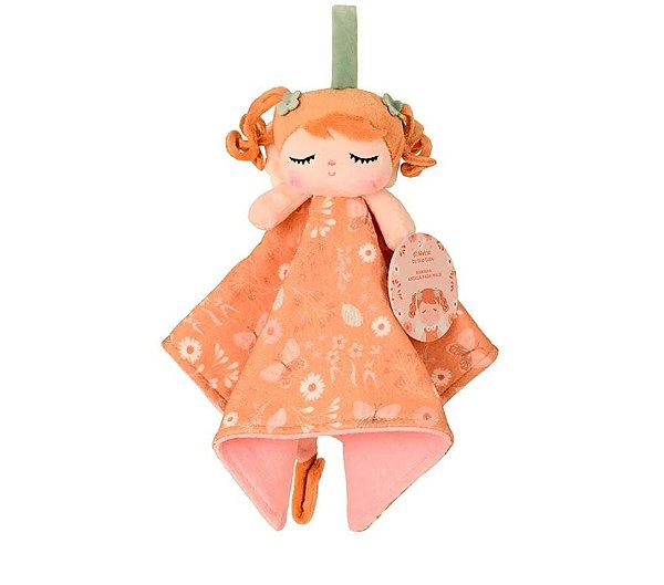 NANINHA DE MUSLIN COM PRENDEDOR DE CHUPETA ANGELA FADA MALU - EAN 6954124928099 _  METOO BY BUP BABY