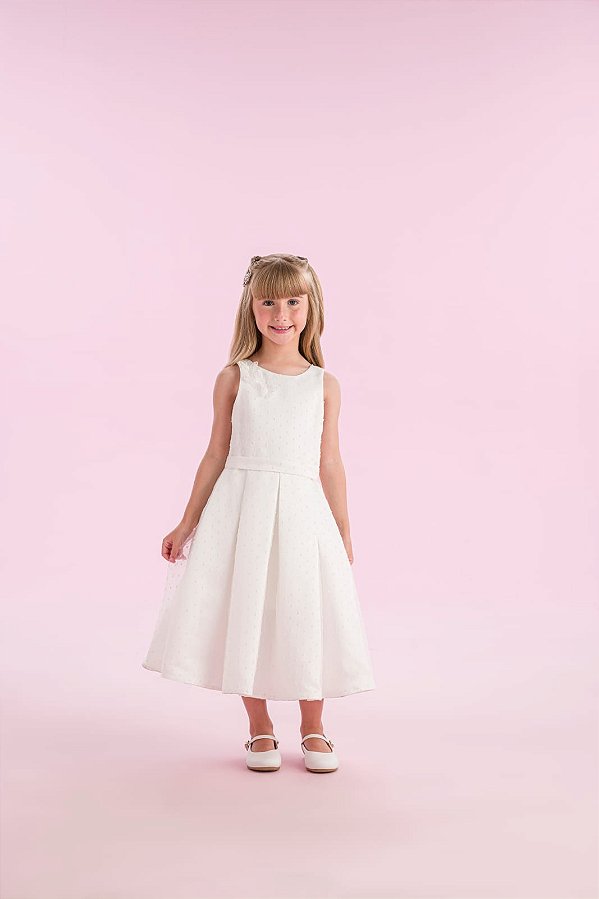 Vestido Verão Branco Petit Cherie-27 030
