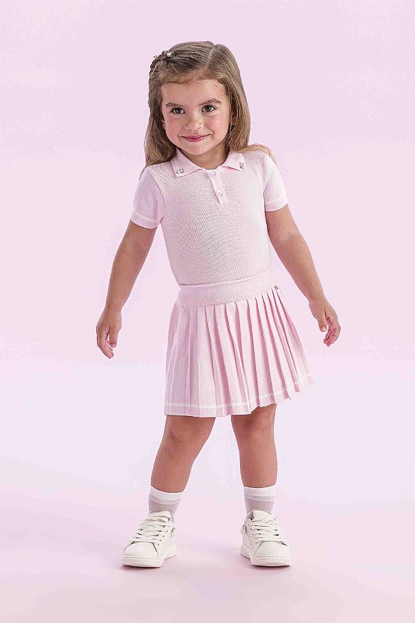 Conjunto Rosa Verão Petit Cherie-80 27 164