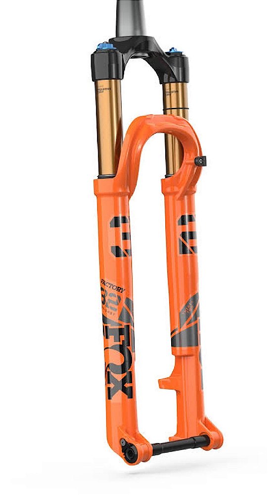 Suspensão Fox 32 Step-Cast Factory Kashima Orange