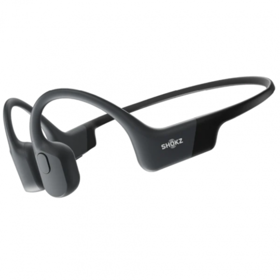Fone de Condução Óssea Shokz OpenRun Preto