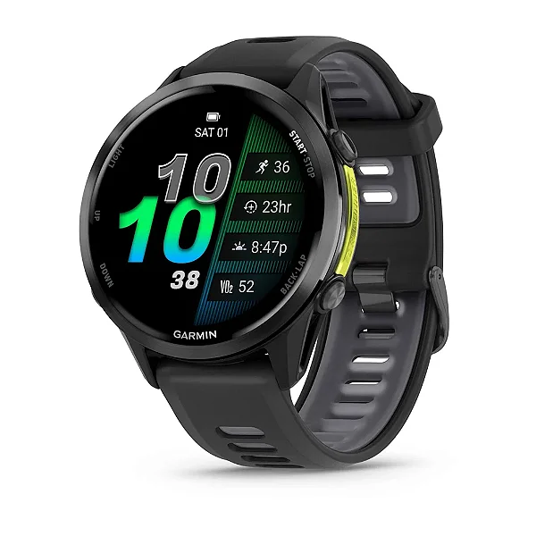 Relógio Smartwatch Garmin Forerunner 970 47mm Preto