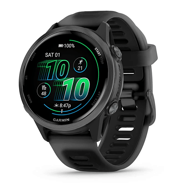 Relógio Monitor Cardíaco Garmin Forerunner 570 42mm Preto