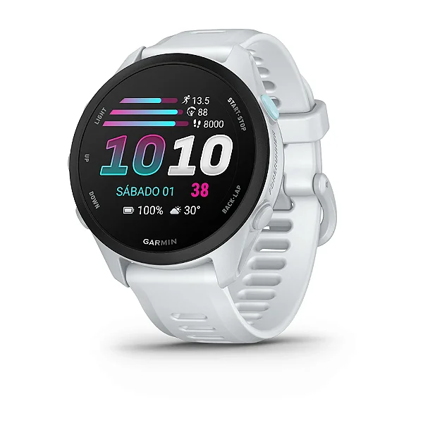 Relógio Smartwatch Garmin Forerunner 70 43mm Branco