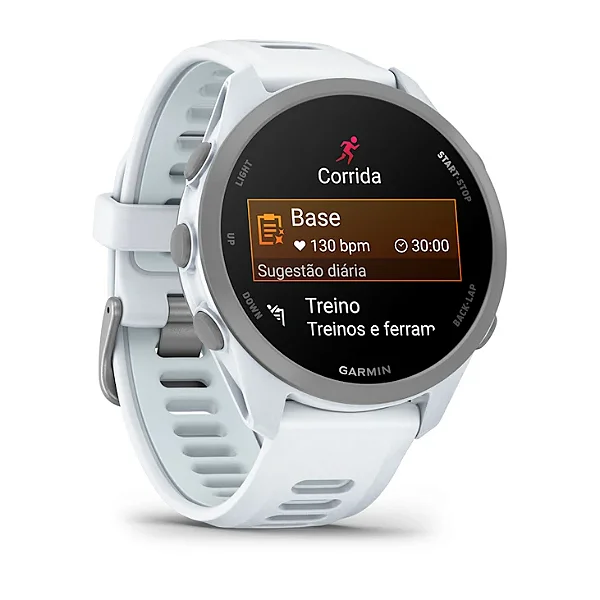 Relógio Smartwatch Garmin Forerunner 170 Basic Branco