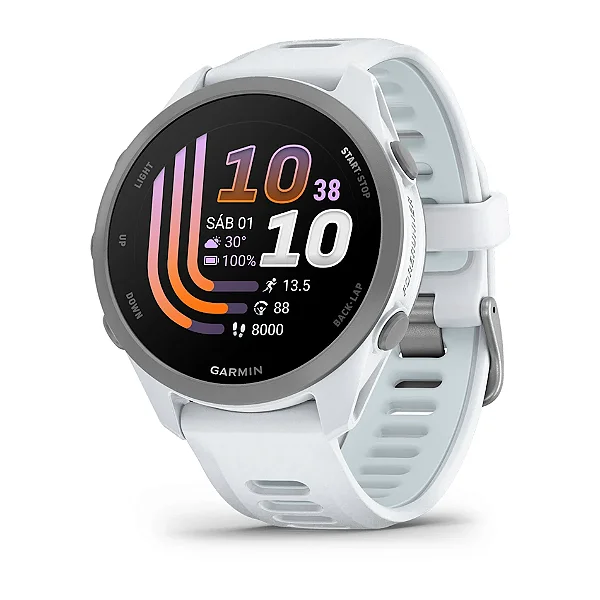 Relógio Smartwatch Garmin Forerunner 170 Music Branco