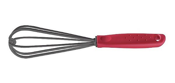 Batedor Manual Fue Em Nylon Utilita Vermelho 28cm Tramontina